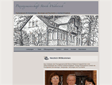 Tablet Screenshot of praxisgemeinschaft-wabersich.de